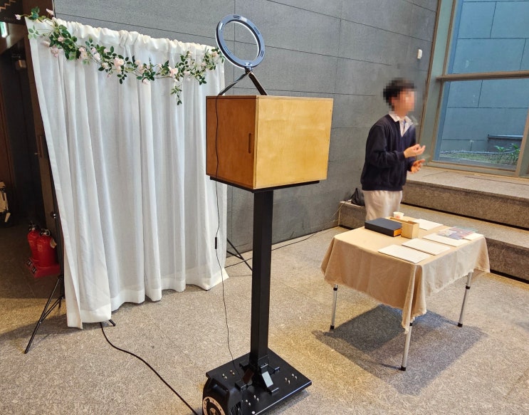  [웨딩] 강남 삼성 금융 연수원(캠퍼스) 포토부스 