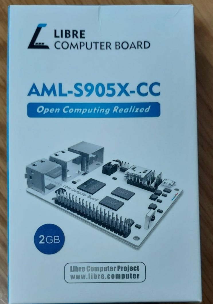  호기심에 라즈베리 파이 대체품으로 구입해 본 Libre S905X-CC SBC 개봉 및 OS 설치 후기