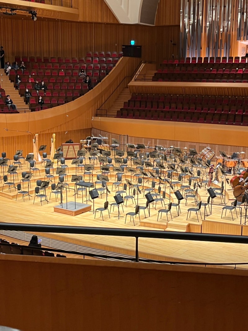 Lotte Concert Hall Seat Views by Section - 1F E Section, RP Section