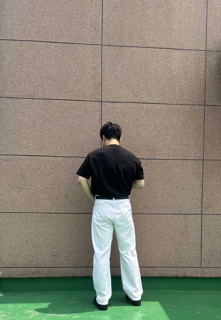  [51퍼센트(51percent)] 메탈 로고 반팔 티셔츠 블랙 (METAL Logo tshirt - BLACK) - 내돈내산 후기