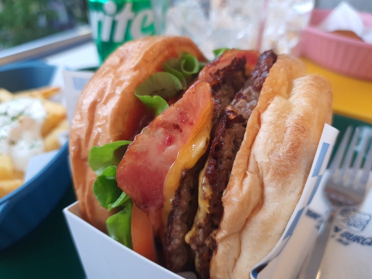  정자동맛집 수원수제버거 포런버거 후기