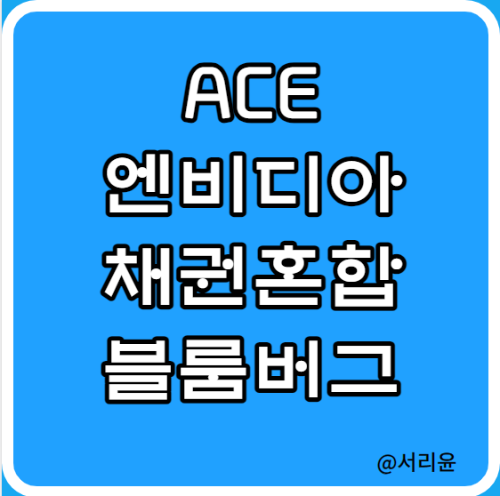 ACE 엔비디아채권혼합블룸버그 ETF 분석 (Ft. 단일종목 ETF 및 ACE 테슬라벨류체인액티브)