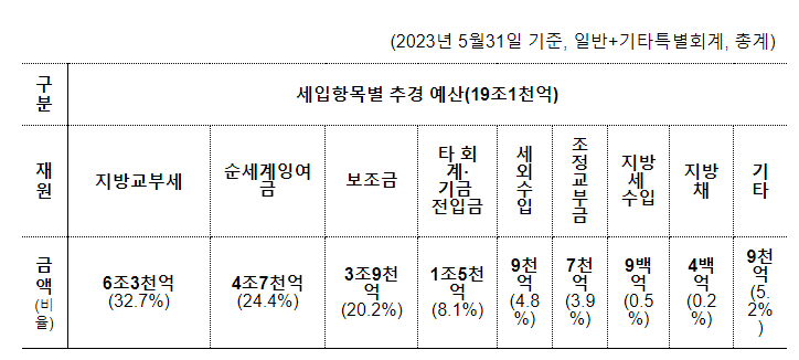 186개 지자체, 지역 경기 활성화·민생안정을 위한 추경 편성 완료