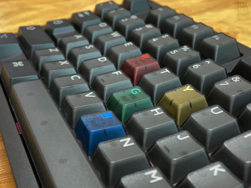 PBTfans Retro Dark Lights 半透明base kit（PBTfans Retro Dark 