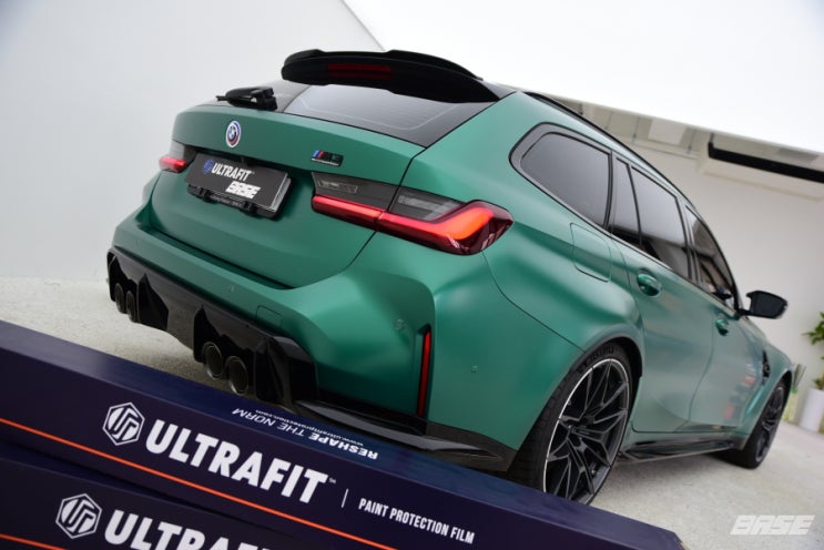  BMW M3 투어링(G81)전체PPF 국내1호시공-울트라핏 무광PPF