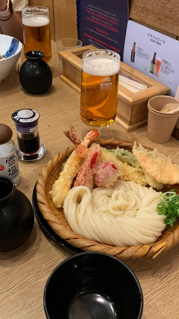  Tokyo,도쿄 신주쿠 맛집 우동신 (웨이팅 팁, 메뉴 ,가격,후기 )