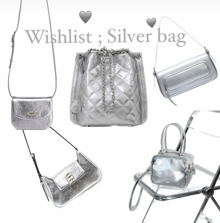  Wishlist 6월, 실버백 추천&위시리스트(디자이너 가방 브랜드)-레이브, 엘노이 플모백,로사케이, 이이에, 아더앤드
