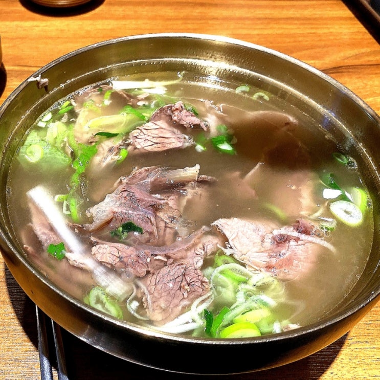  인천공항 2터미널 한식 맛집 곰탕 끝판왕 동남집 인천공항점!