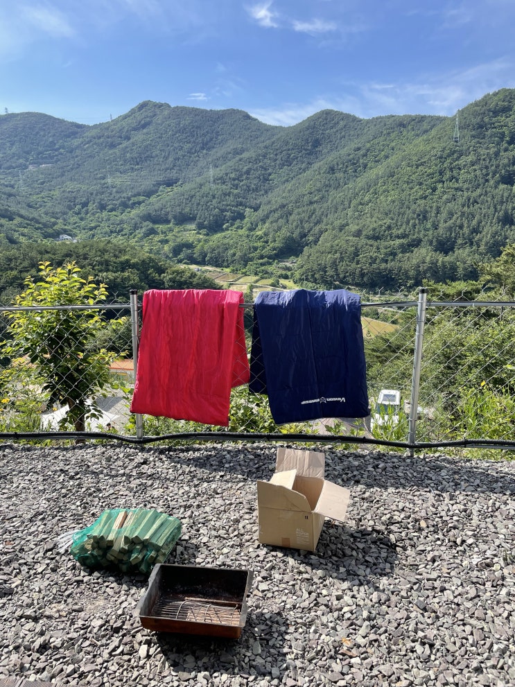  힐링 그 잡채,, 경남 캠핑장 “대충캠핑장” 후기!