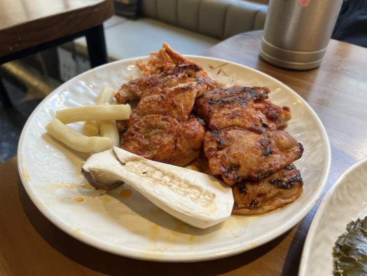  [서울/신림]숯불에 구워먹는 닭갈비, 박재성의 메밀숯불닭갈비