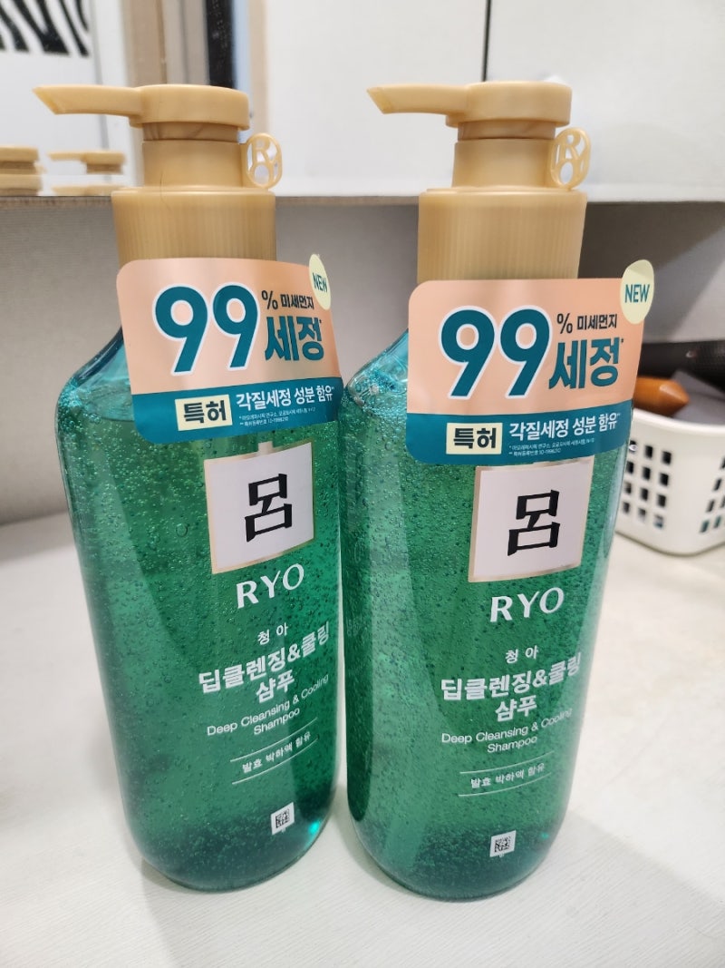 '려 청아 딥클렌징&쿨링 샴푸' 사용 후기