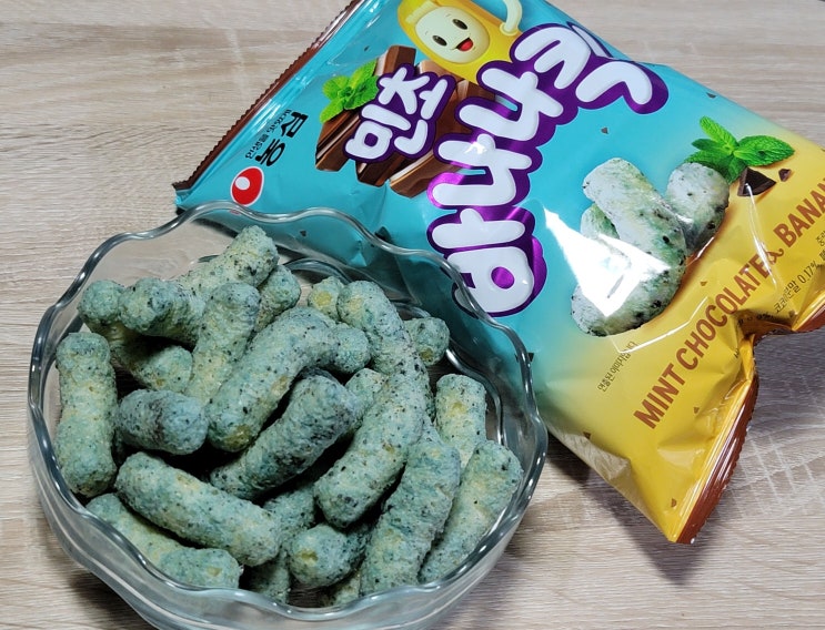  바나나킥의 세상 쿨한 변신! '농심 민초바나나킥'