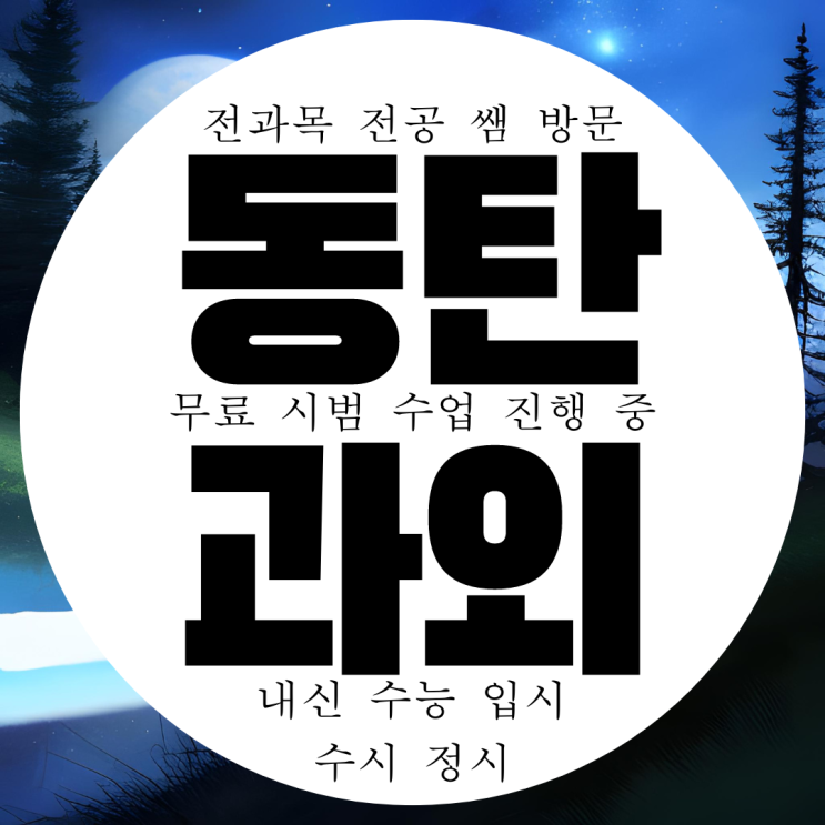  화성 동탄 영어과외 중등 중앙동 수학과외 고등 사회 과학