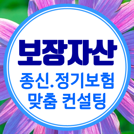  종신보험비교 사망 정기보험비교 1억부터 10억까지 가입 상황에 맞춰서!