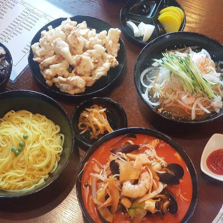  이천 증포동 중국집 진한 짬뽕 국물의 맛을 느낄 수 있는 화락