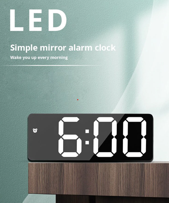  알리 LED 미러 테이블 시계 해외직구 내돈내산 후기