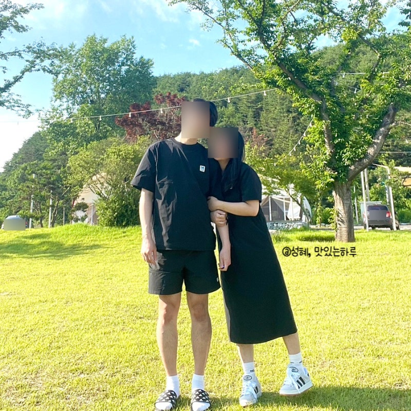 코닥 원피스(코어 우븐 원피스), 커플룩으로 추천