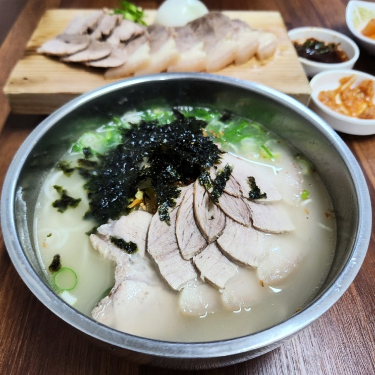  제주 동문시장 고기국수 가성비 좋은 노포 금복식당