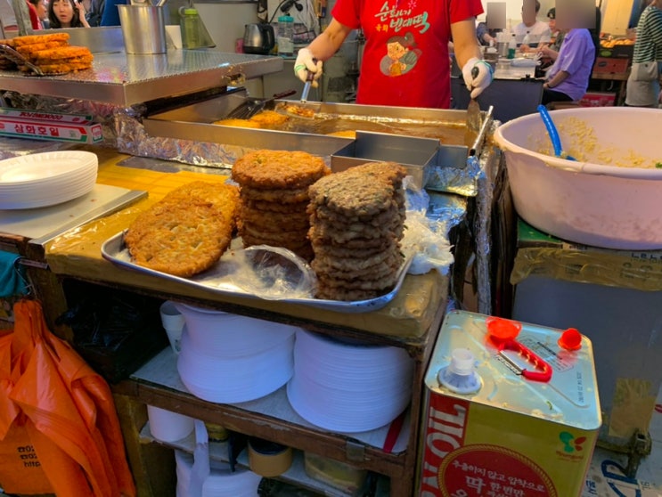 광장시장 맛집 투어 내돈내산 순희네 빈대떡 광장시장 맛집 투어 내돈내산 순희네 빈대떡