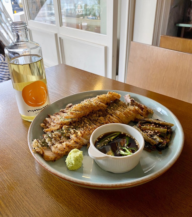  [서울 마포구] 홍대 합정역 술집 안주 맛집, 서교주담 합정 / 수육튀김, 전복칼비빔, 감태김밥, 미모메, 합정 상수역 서교동 한식 주점