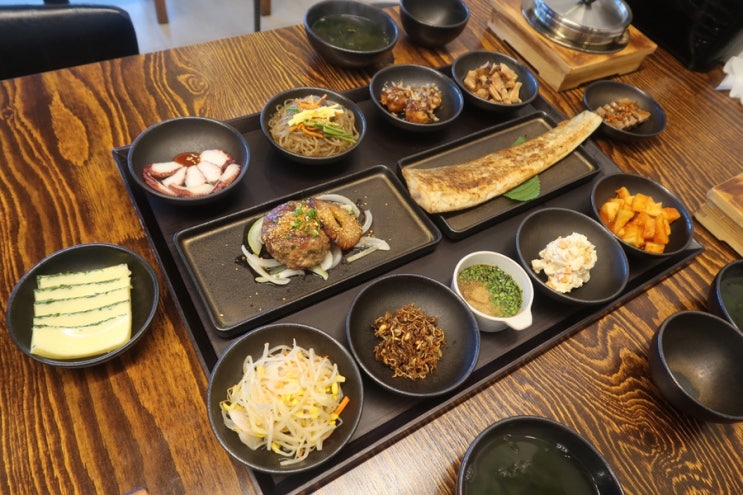  제주 산방산 맛집 : 사계꽃담집 정갈한 한정식이 맛있어요