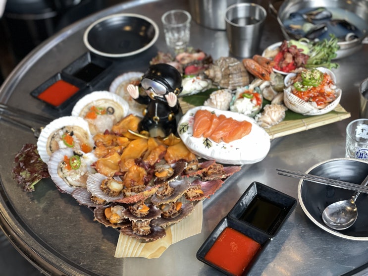  양재동해산물 양재시민의숲맛집 잠수부네 해산물실내포차 양재동술집 예약해!