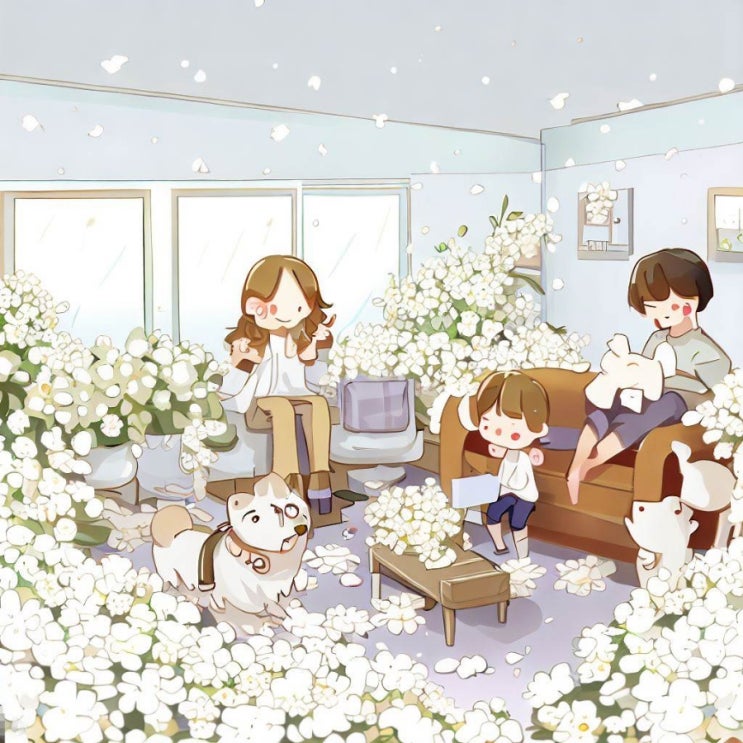  선려화를 매일 심으면 말이죠.