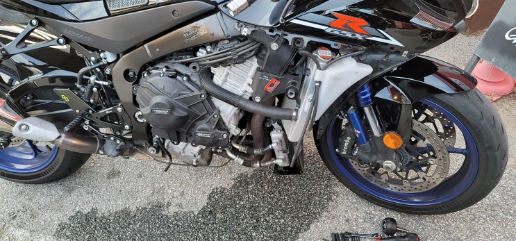  GSX-R1000R 2018 - 냉각수 대분수 사건