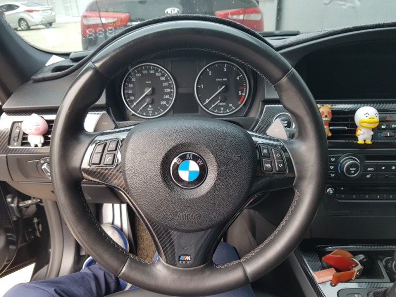 핸들가죽교체 / BMW / E92