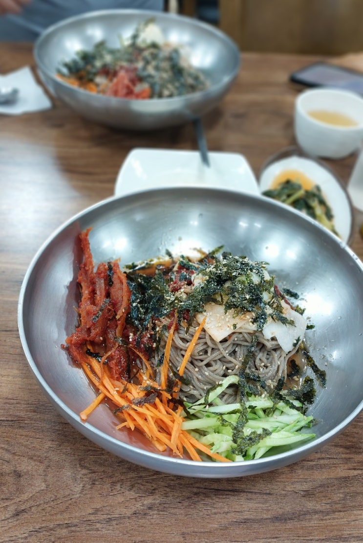 강화도 맛집 봉평메밀촌 명태회막국수 메밀막국수 맛집