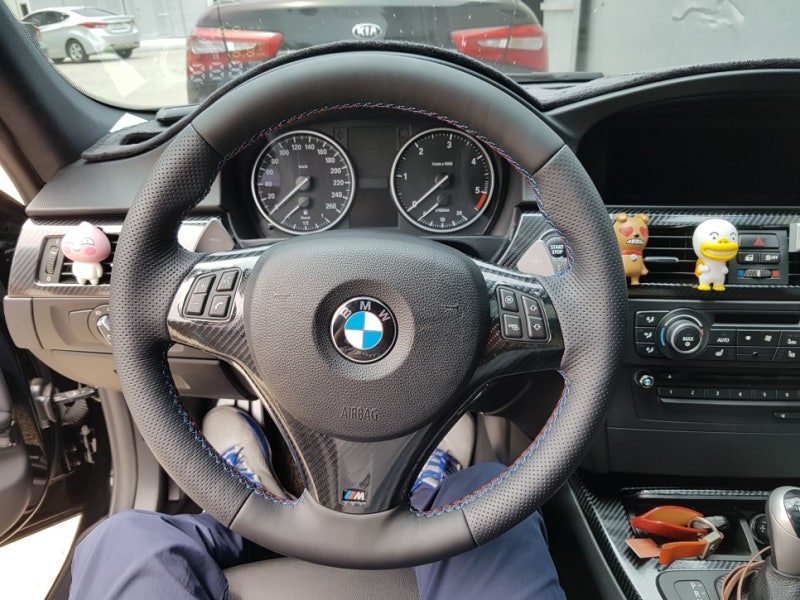 핸들가죽교체 / BMW / E92