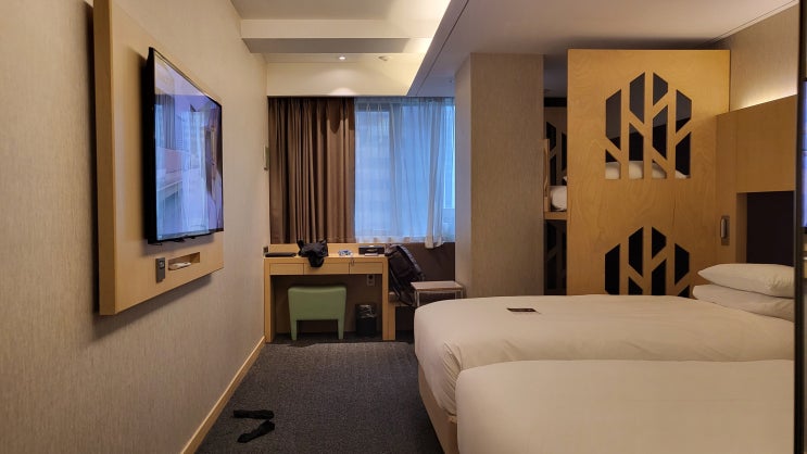 호텔 미드시티 명동: 패밀리룸 후기, 깔끔하고, 위치좋고, 교통 좋은 중구 호텔