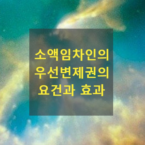  소액임차인의 우선변제권의 요건과 효과(배당요구, 채권신고,대항요건, 경매,체납처분, 2003가단134010) 소액임차보증금