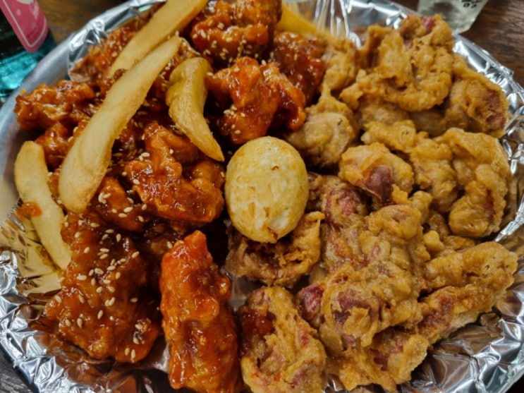  대전 관저동 야외테라스 치킨맛집 [명인통닭]