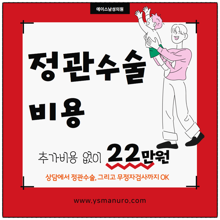 정관수술비용, 트리플로 최저가 22만 꽁꽁!