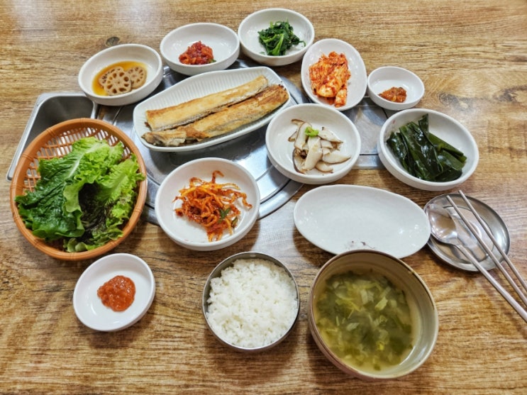 부산 양정 한정식집 엄마밥생각, 혼자서 갈치구이 정식 주문 혼밥가능