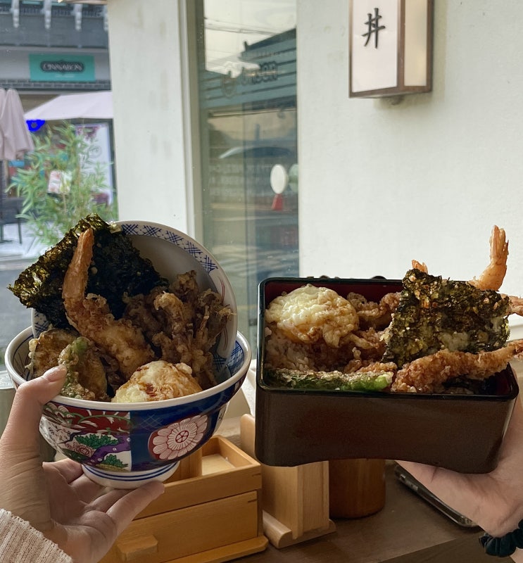  경주 황리단길 '온센' 텐동 맛집