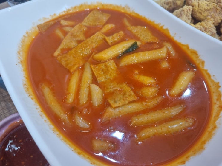 대전 월평동 매운 국물 떡볶이 분식 맛집 더바스켓