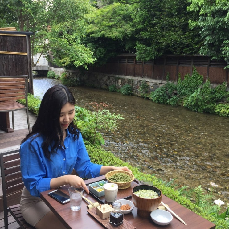  일본 오사카 교토 산미코안, 기온 거리, 은각사, 카페 아라시야마