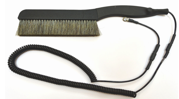  정전기제거용 카본브러쉬, ESD제전용 CARBON BRUSH, ESD평가용 브러쉬, Static Sensor, ESD인가 후 측정, 정전기 측정기