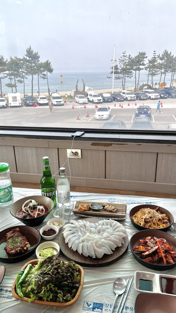  (강릉횟집추천) 바다 풍경이 예술인 강릉 해마루 횟집!