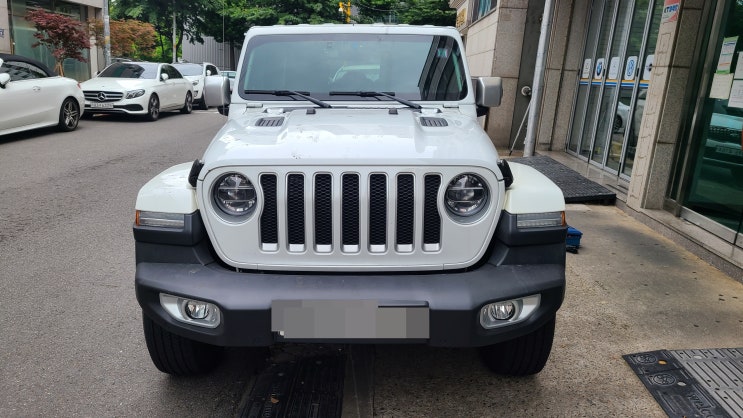  jeep랭글러 카렉스PDI 순정블랙박스 후방 카메라 A/S