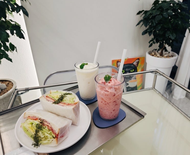  평택 고덕 샌드위치 맛집, 카페디그레이브스 약과 휘낭시에 후기