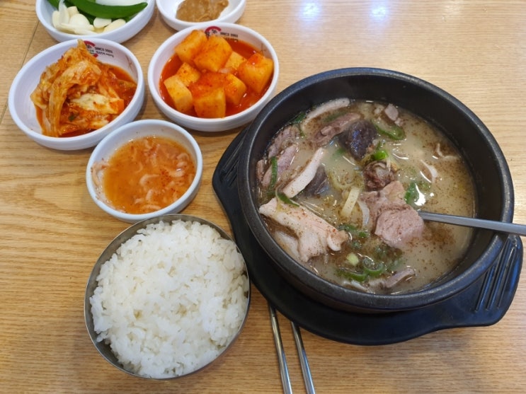  까치산시장맛집 화순순대국 푸짐하고 맛있는 까치산순대국 (잡내x)