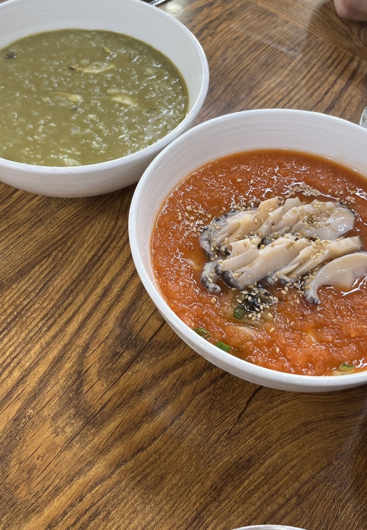  제주도 (제주시맛집) 도두해녀의집 ㅣ전복죽&물회 완전 추천해요c