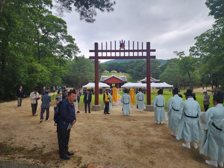  태종대왕 제601주기 헌릉 기신제향 재위기