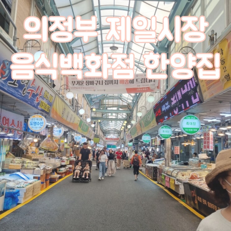  의정부 가볼 만한 곳 전통시장 제일시장, 지하 포장마차 추천 [한양집]