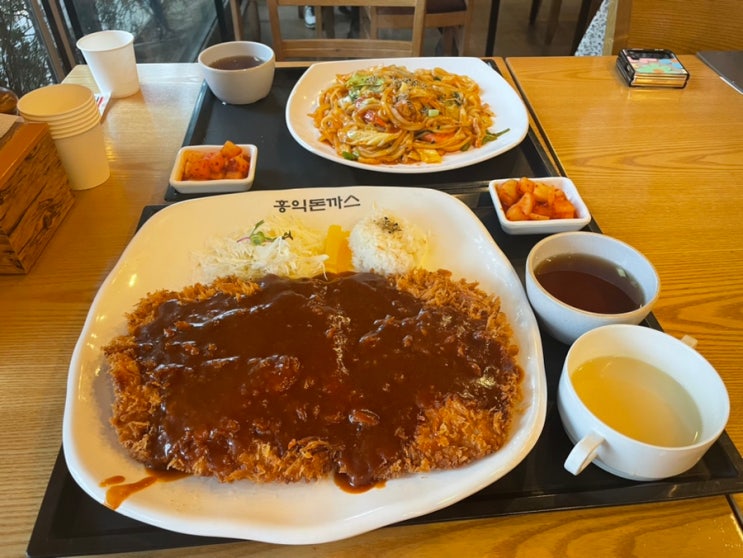 [망포 맛집] 좋아할 수 밖에 없는 비쥬얼, 망포 홍익돈까스