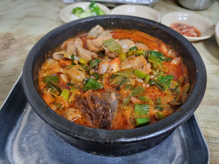 [광화문역 맛집]  든든한 식사 한끼!! 순대국밥 맛집 화목순대국!!