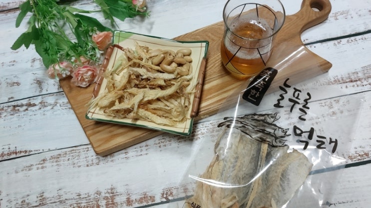  늘푸른 손질먹태 고소 쫄깃 간단한 술안주 딱이네